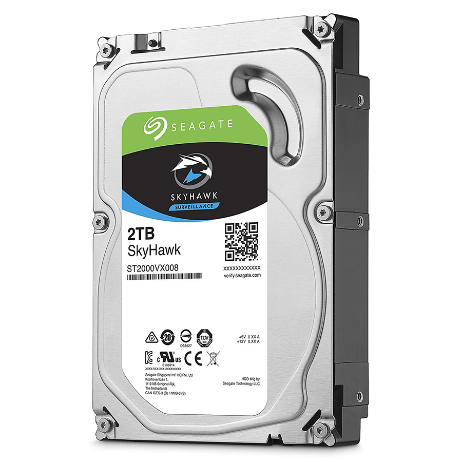 Ổ Cứng HDD Seagate SkyHawk ST2000VX008 Sata III 2TB/64MB/5900rpm - Hàng Chính Hãng