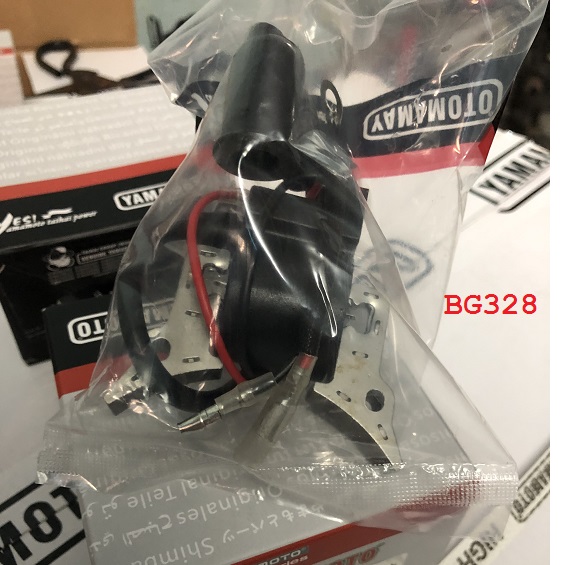 Bình xăng con, cuộn dây đánh lửa IC máy cắt cỏ BG328 328