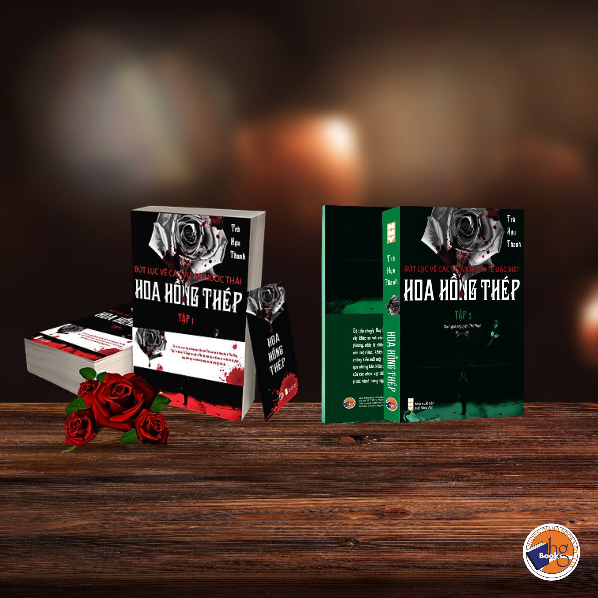 Combo bộ sách Hoa Hồng Thép 2 tập