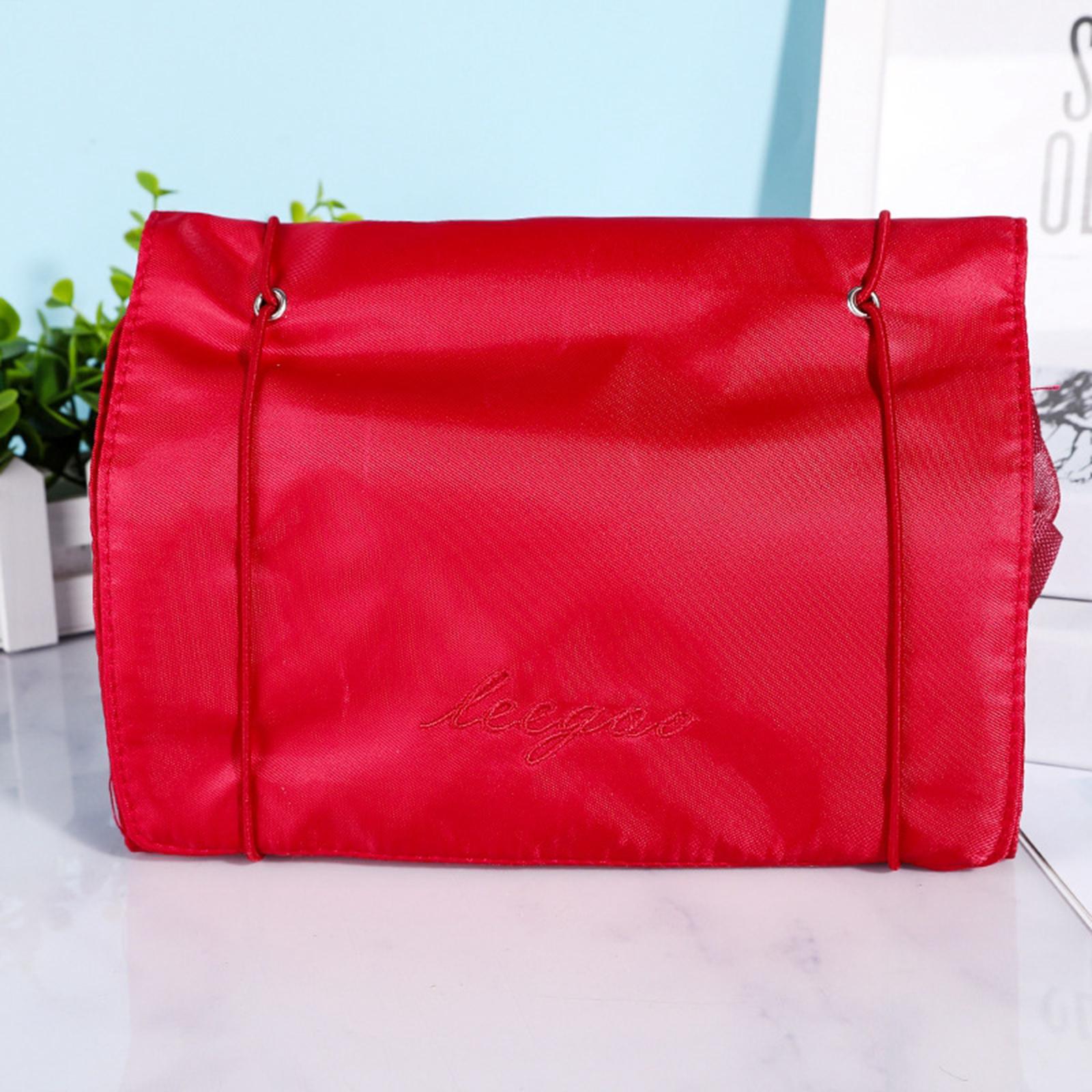 Makeup Cosmetic Bag Adjustable Tightness for Brushes Set Bathroom