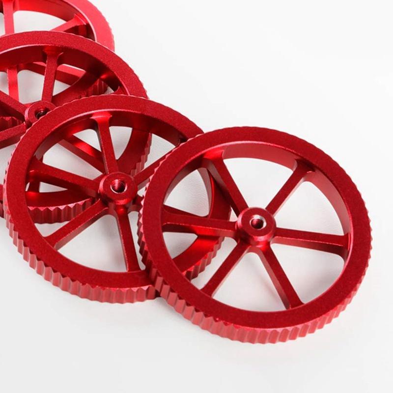 4PCS Metal Hand Twist Leveling Nut with Hot Bed Die Springs Two Silicone Cover 0.4mm Nozzle Kits for 3D Printer