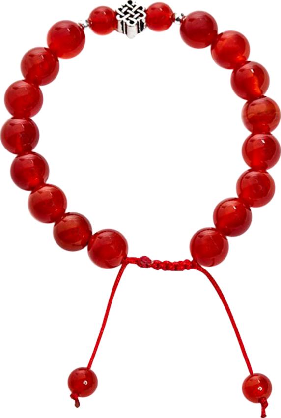 Vòng Tay Đá Mã Não Đỏ Mix Charm Ngọc Quý Gemstones VT24