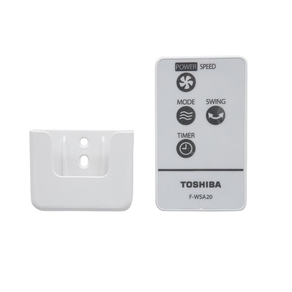 Quạt Treo Tường Toshiba F-WSA20(H)VN - Có Điều Khiển - Động Cơ Bạc Thau Êm ÁI, Hàng Chính Hãng