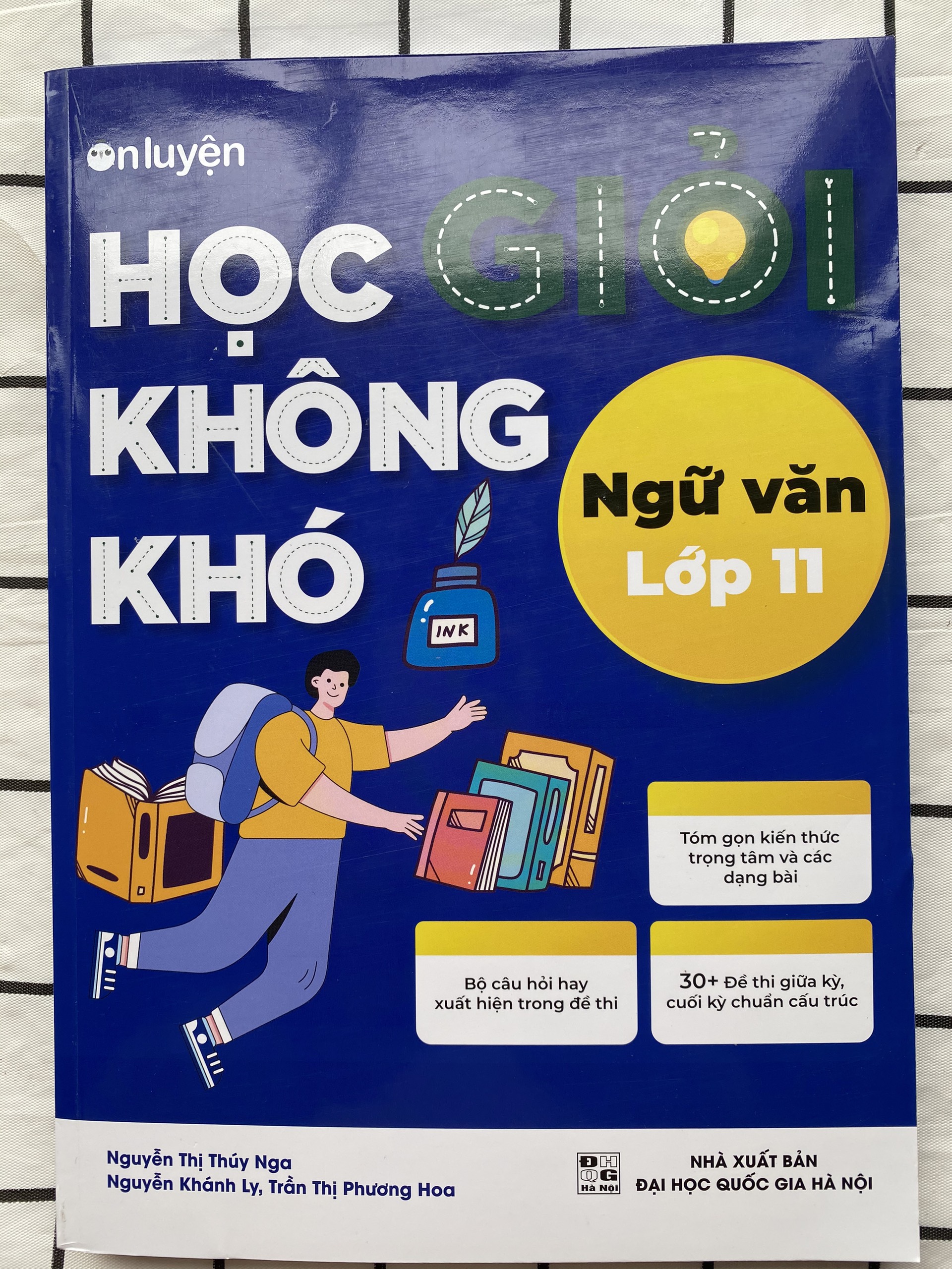 Combo 2 Cuốn Sách Học Giỏi Không Khó môn Văn Anh lớp 11 - Nhà sách Ôn Luyện