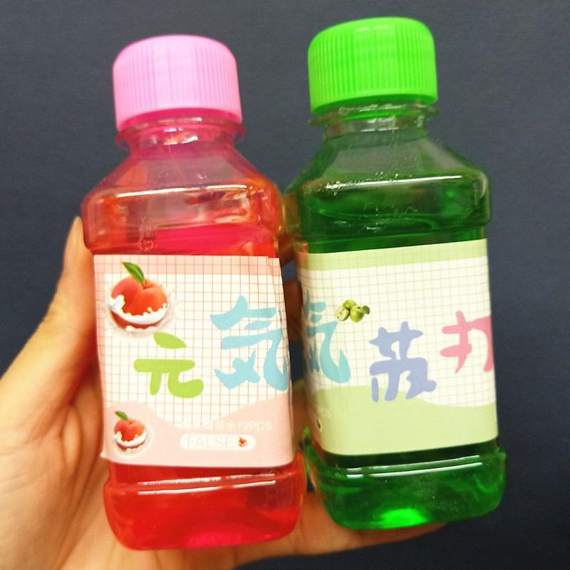 Slime chai nước ngọt 250ML 4 màu cực đẹp chất trong Đồ chơi hủ slam dẻo chất nhầy ma thuật squishy