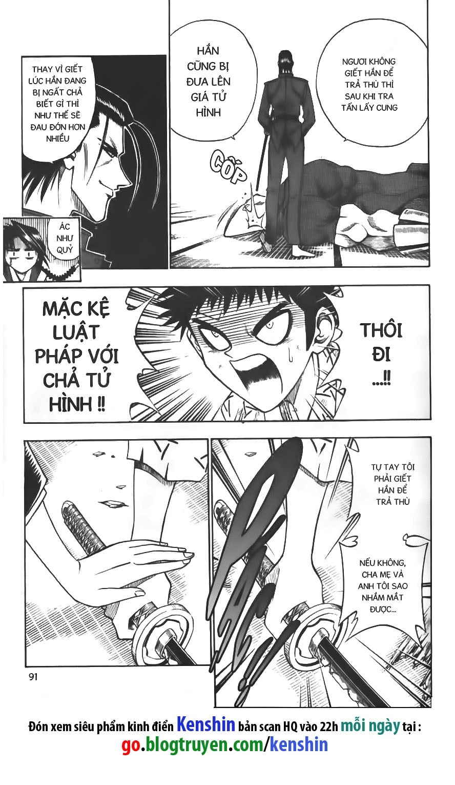 lãng khách kenshin bản nét (2019) chapter 71 8