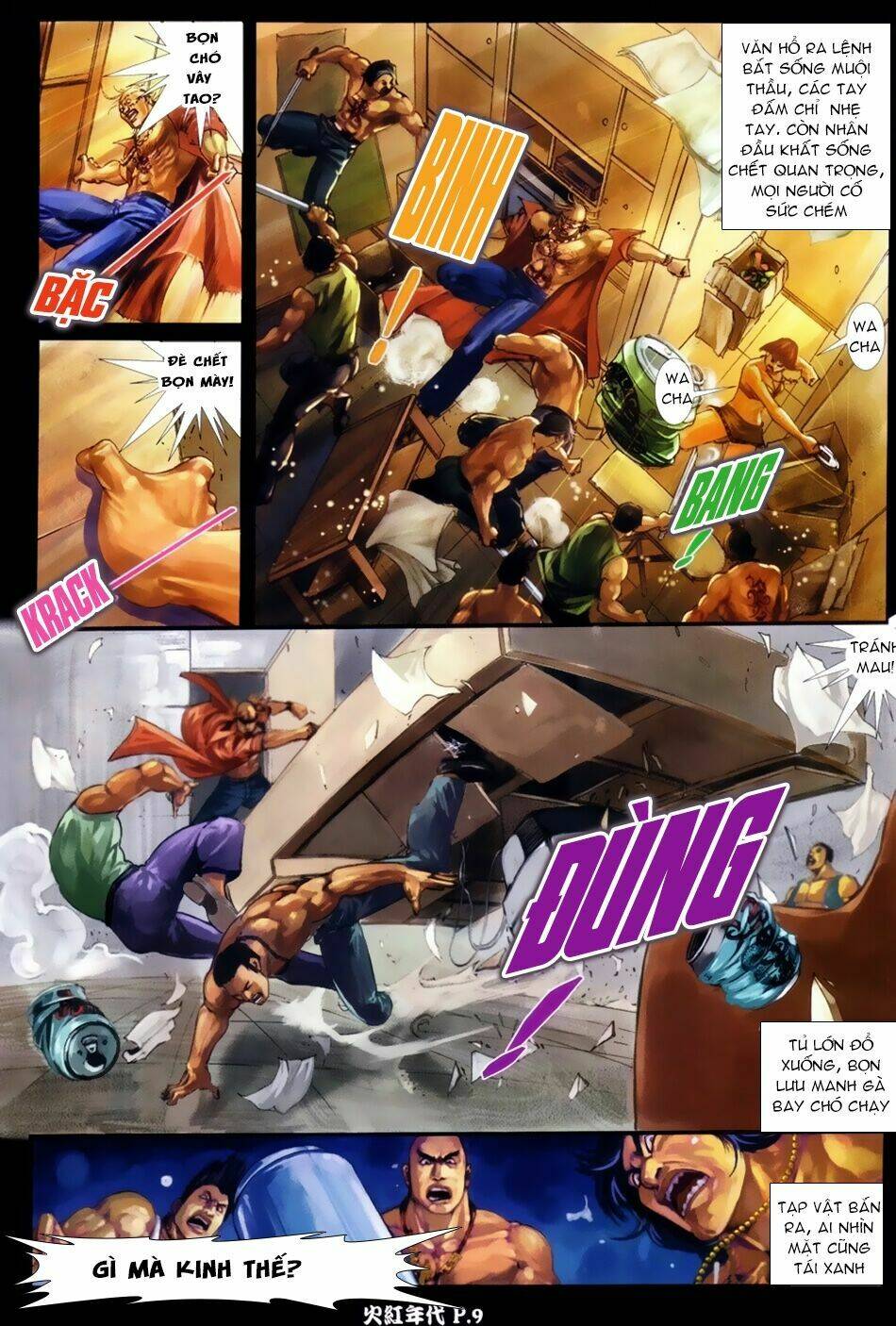 hỏa hồng niên đại hắc cốt đường chapter 46 8