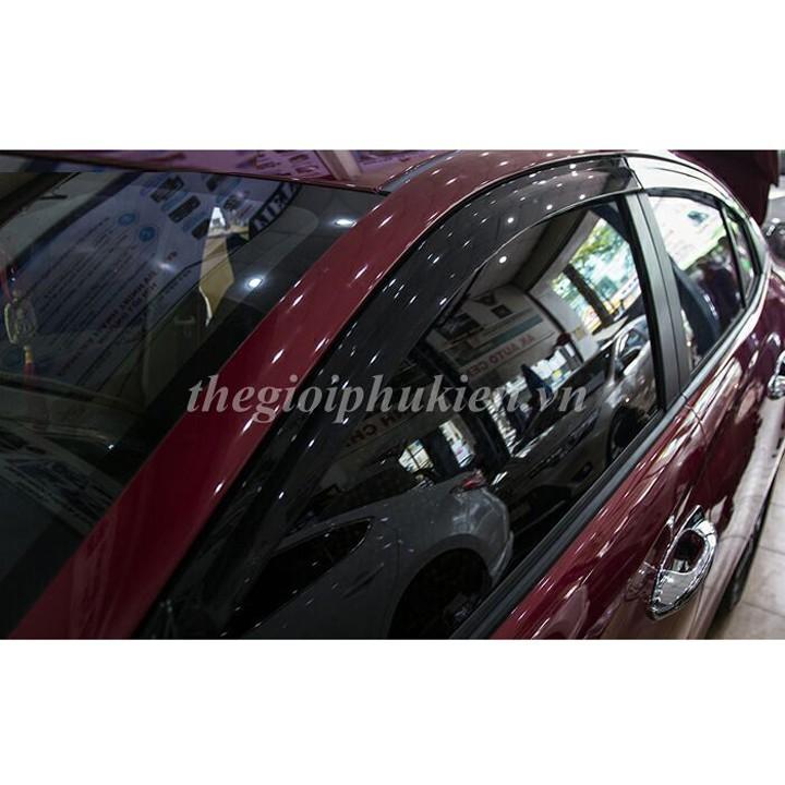 Bộ vè che mưa ABS Toyota Vios 2019 cao cấp