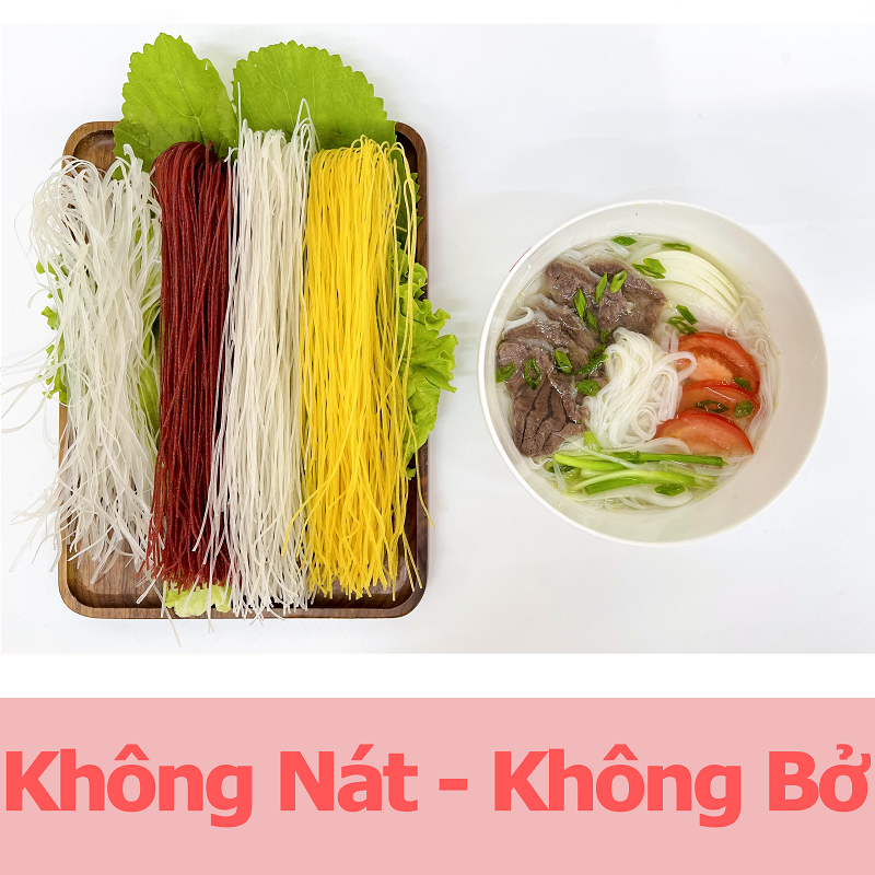 Combo 2 Gói Phở Khô 300g Khương Huy(2 gói Tổng 600g ) - Phở Khô Dòn Dài Mềm Dẻo