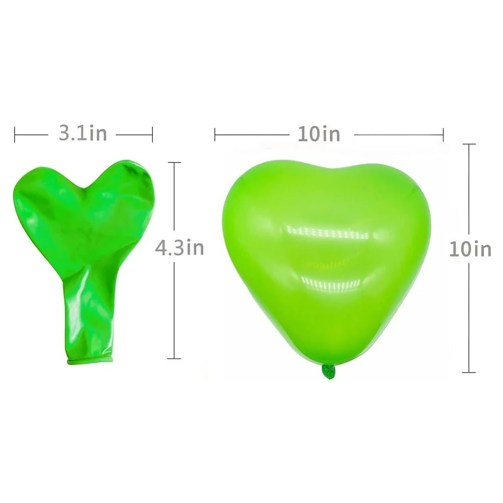 Bóng Tim 10&quot; Loại Dày trang trí sinh nhật tiệc cưới