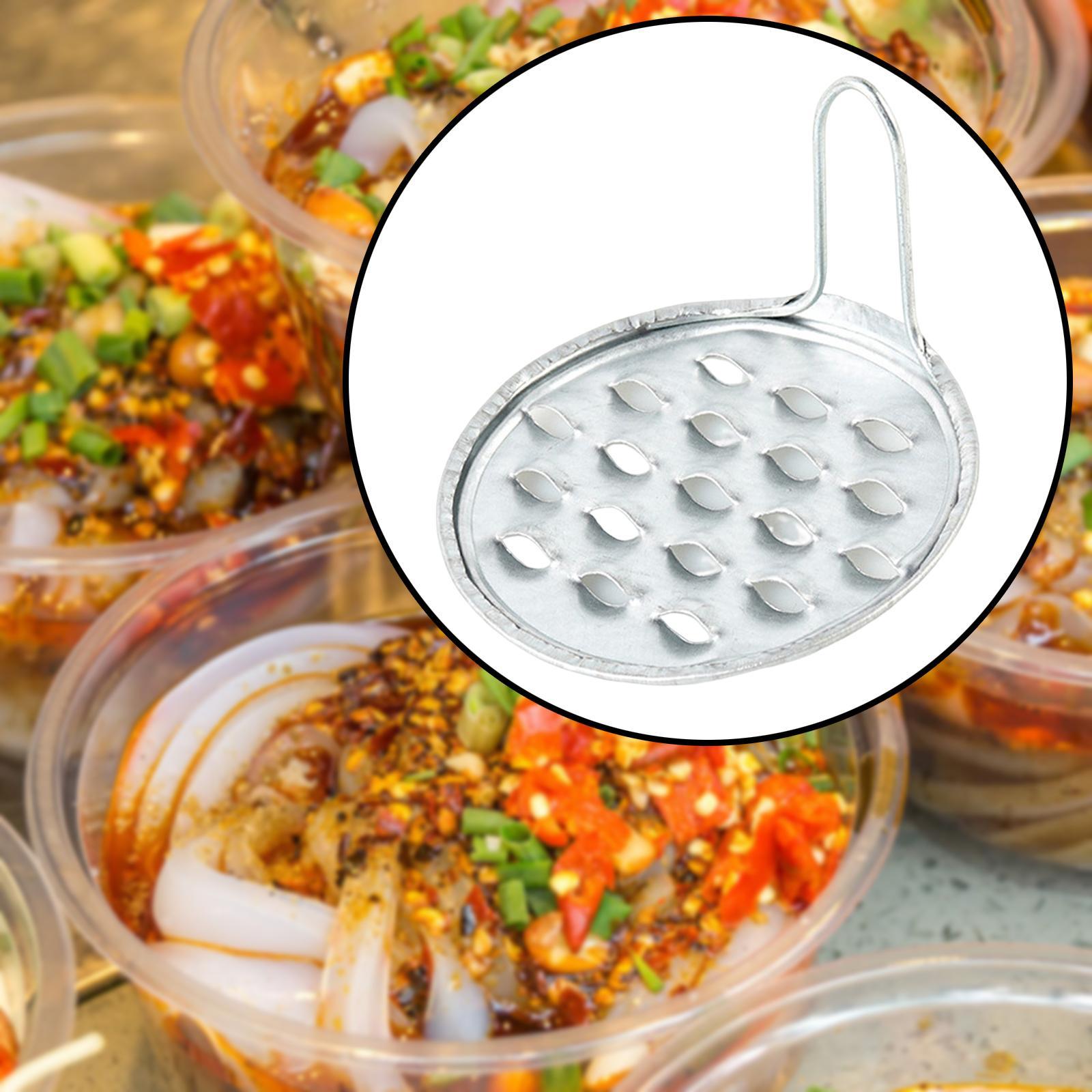 Jelly Scraper Metal Manual Kitchen Scratch Grater for Jelly Noodles Potatoes