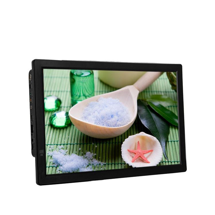 Phong cách mới nhất 13 inch 14 inch di động TV kỹ thuật số 1800 mah nhỏ TV xe gia đình TV LCD