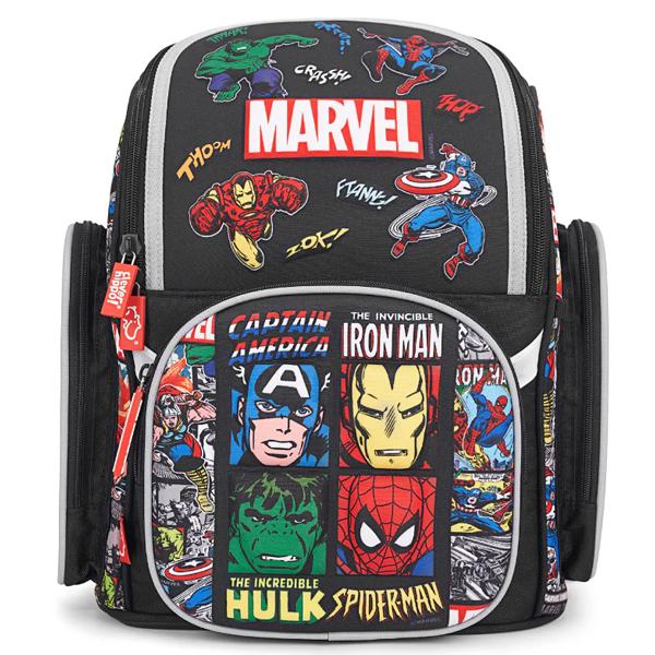 Ba Lô Chống Gù Fancy - Siêu Anh Hùng Marvel - Cleverhippo BLM1230/BLACK - Màu Đen