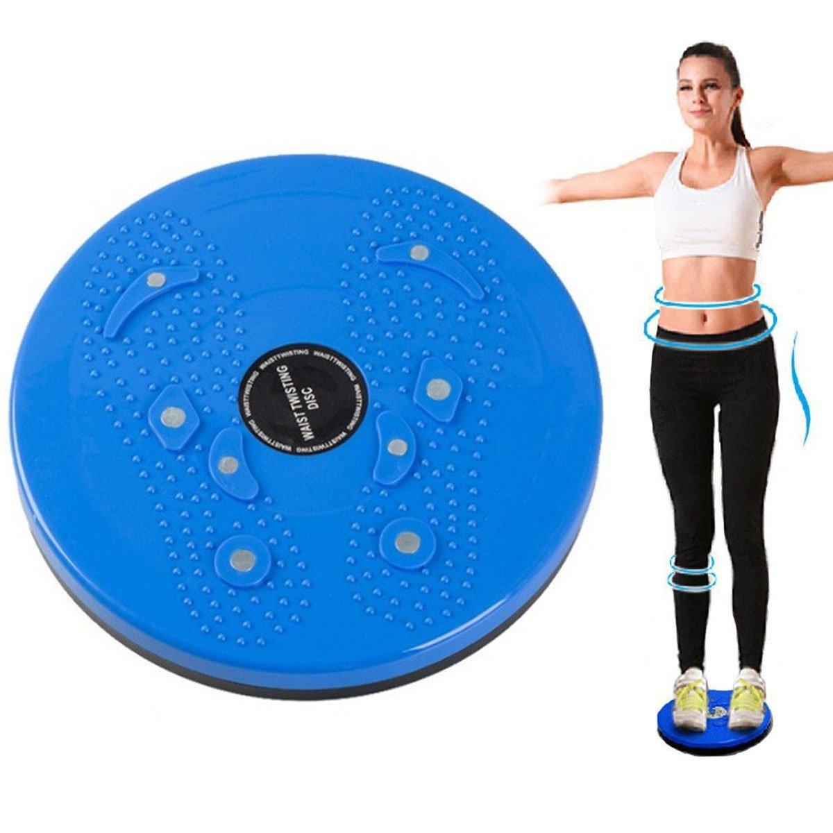 Thiết bị tập thể dục đa chức năng Tập thể dục vặn eo Aerobic Twisting Disc Blue