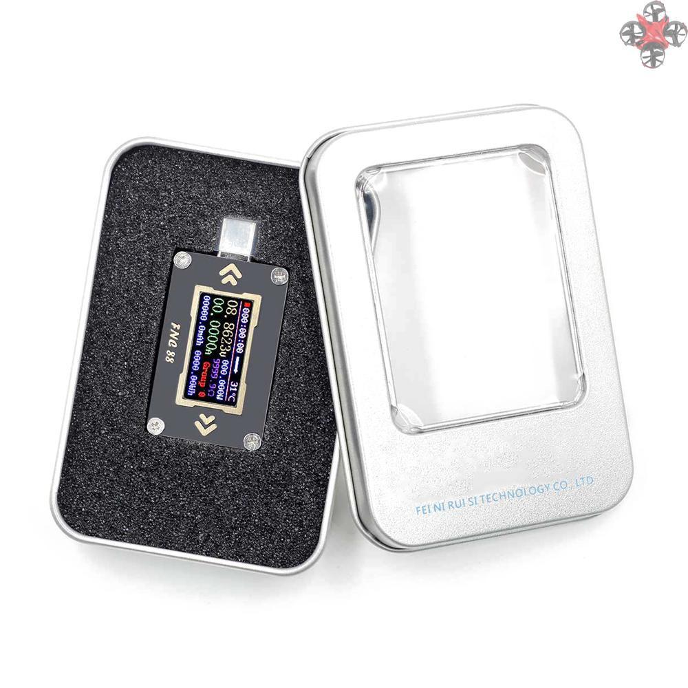Bộ Đồng Hồ Vạn Năng Fnc88 Type-C Pd 2 Cổng Usb