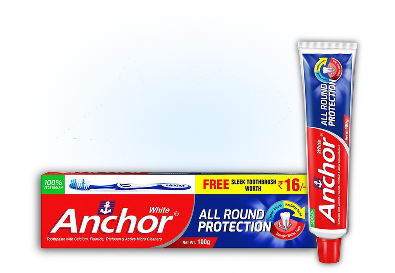 KEM ĐÁNH RĂNG BẢO VỆ TOÀN DIỆN ANCHOR ALL ROUND PROTECTION. 100G