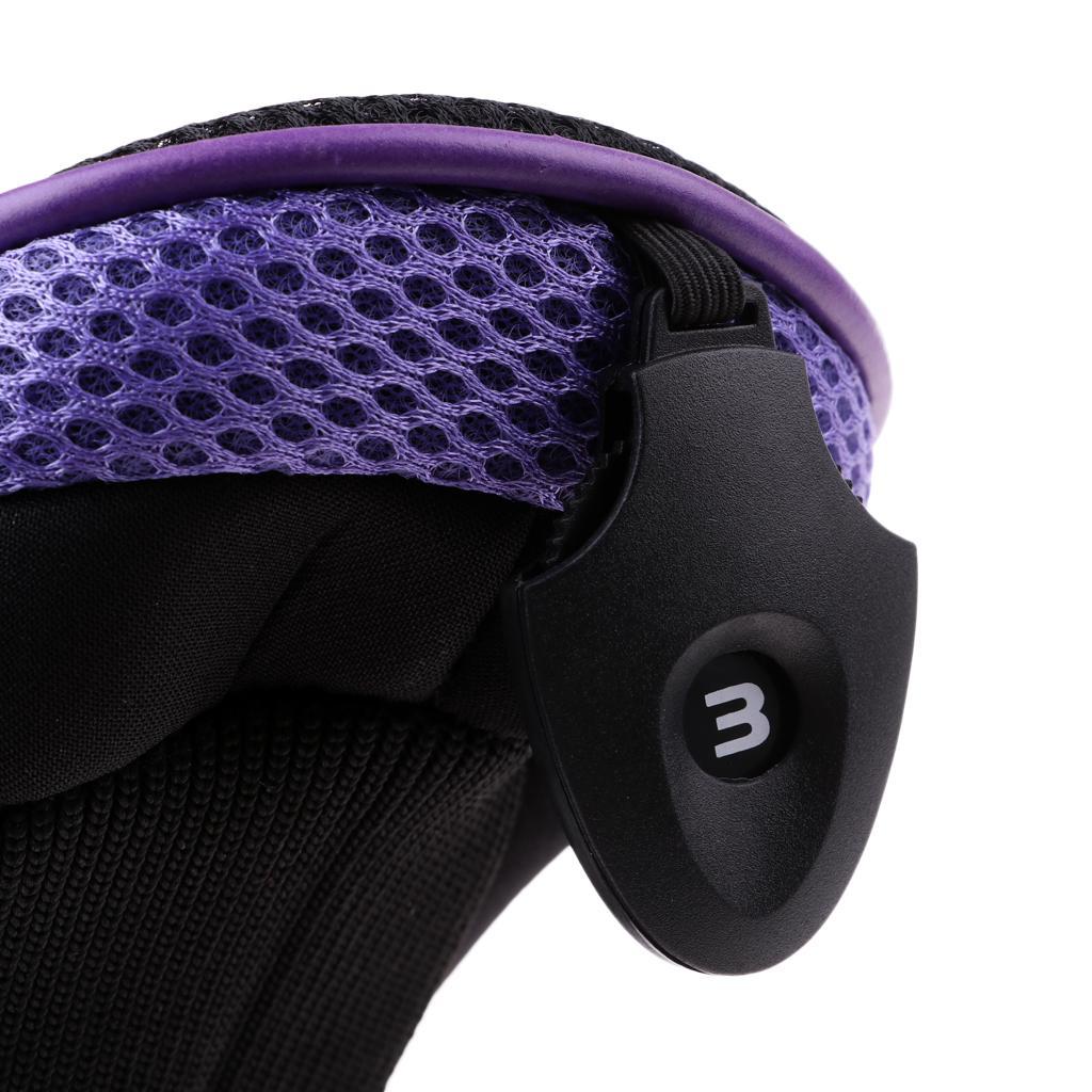 3pcs Long Neck Golf Club Head Cover Wood Headcover for Women Black