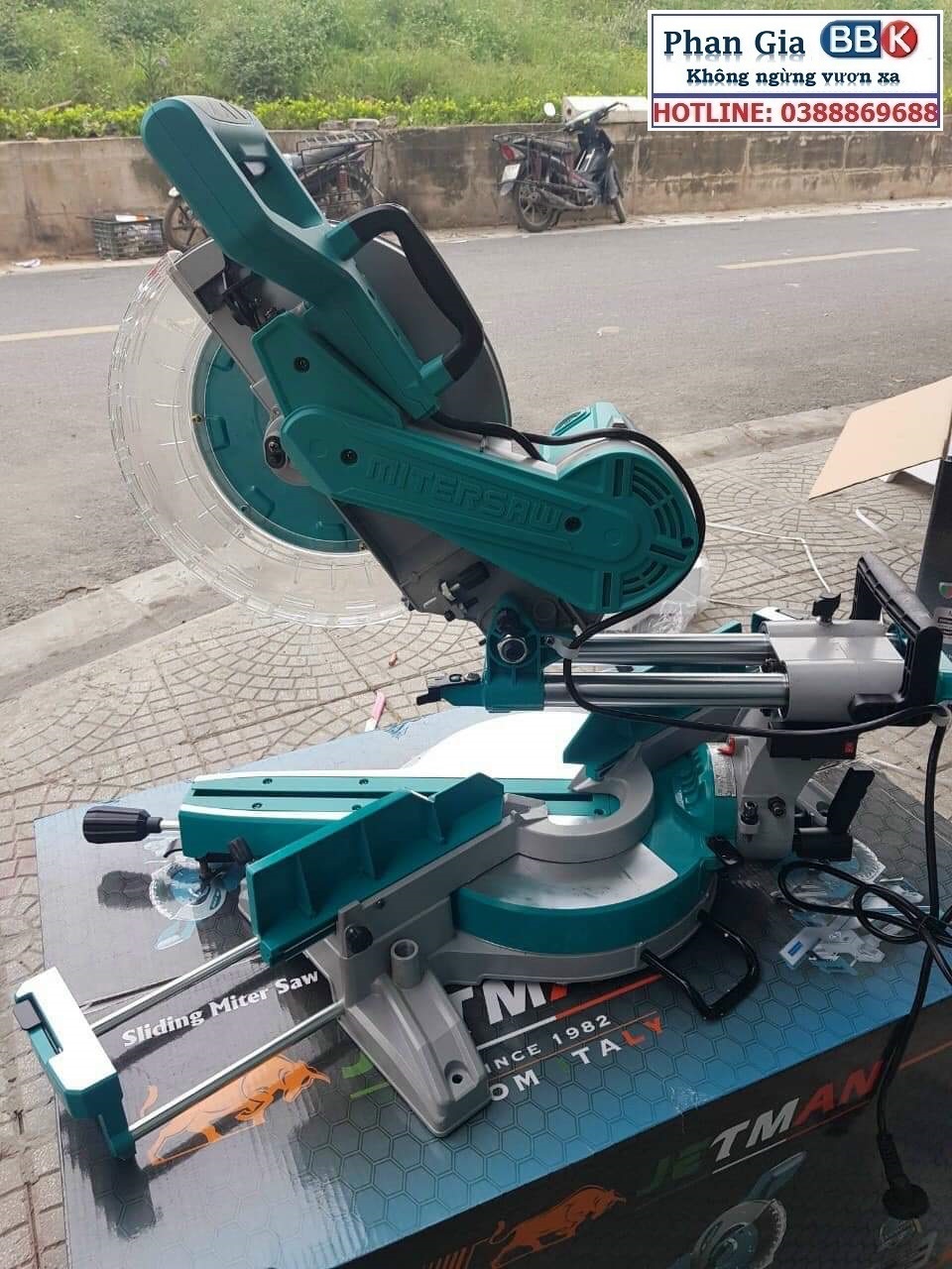 Máy Cắt Nhôm Trượt JETMAN 2000W JM-256 Chính Hãng
