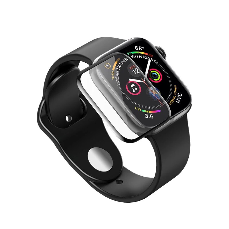 Kính cường lực bảo vệ mặt đồng hồ dành cho Apple watch size 38mm 40mm 42mm 44mm