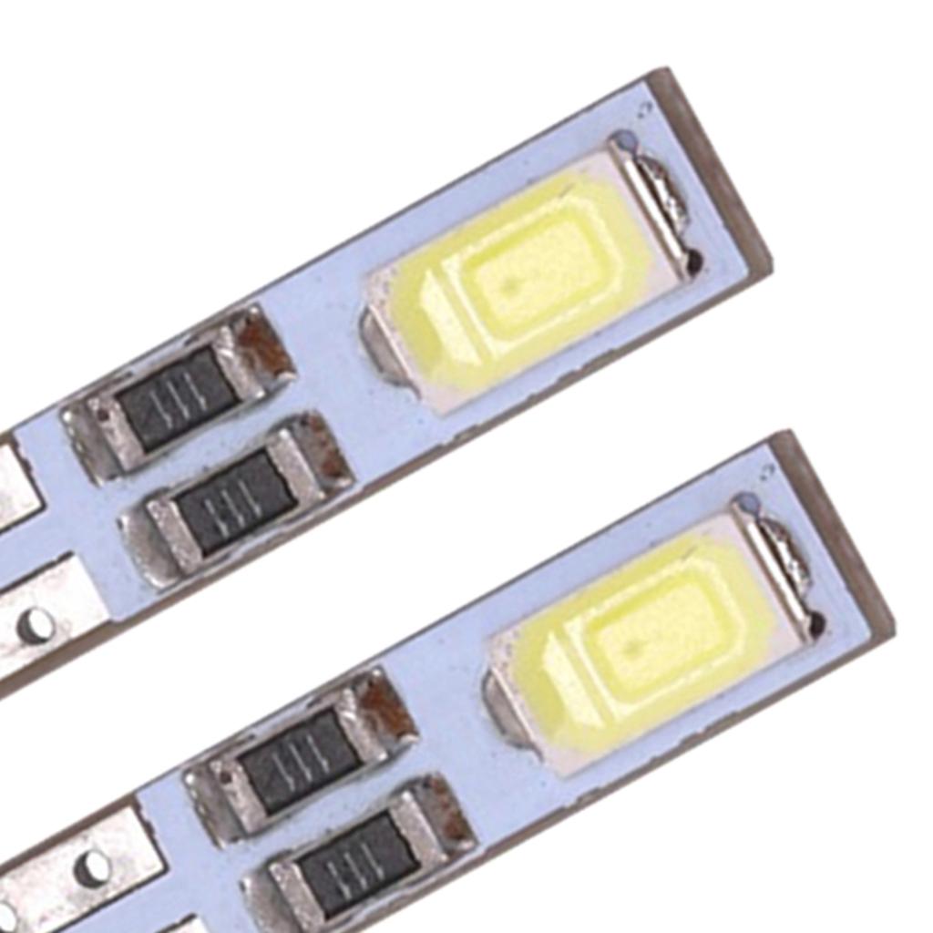 10 X T5 12V 2-5630-SMD LED White Dashboard Gauge Light Car Signal Bulbs