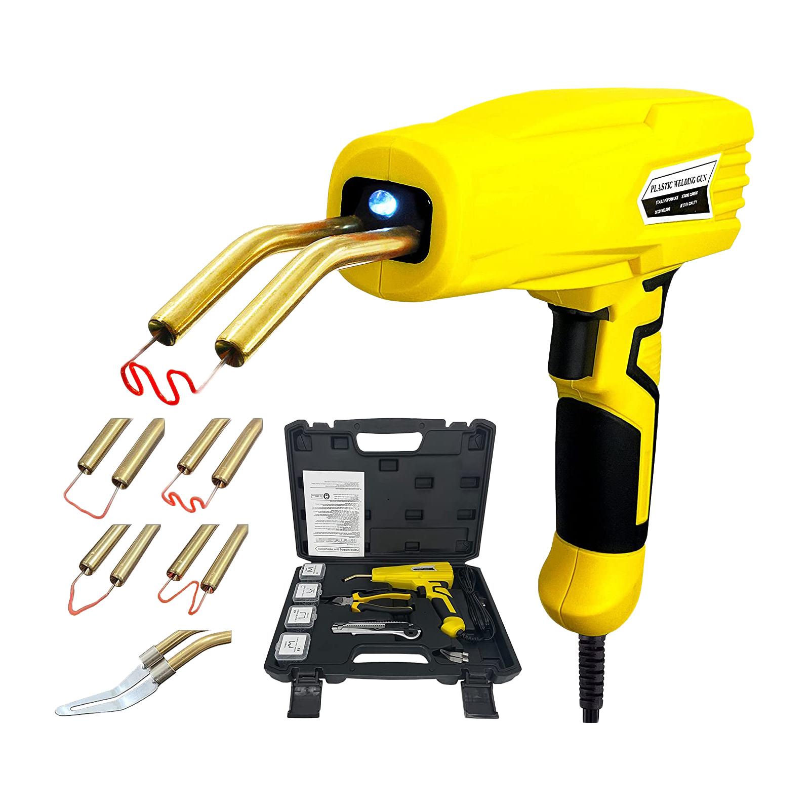 Máy Hàn Nhựa Cầm Tay Chuyên Dụng Sửa Chữa Xe Hơi 100W Tấm Phẳng / Hình Chữ M / Hình Chữ V / Kim Bấm Sóng