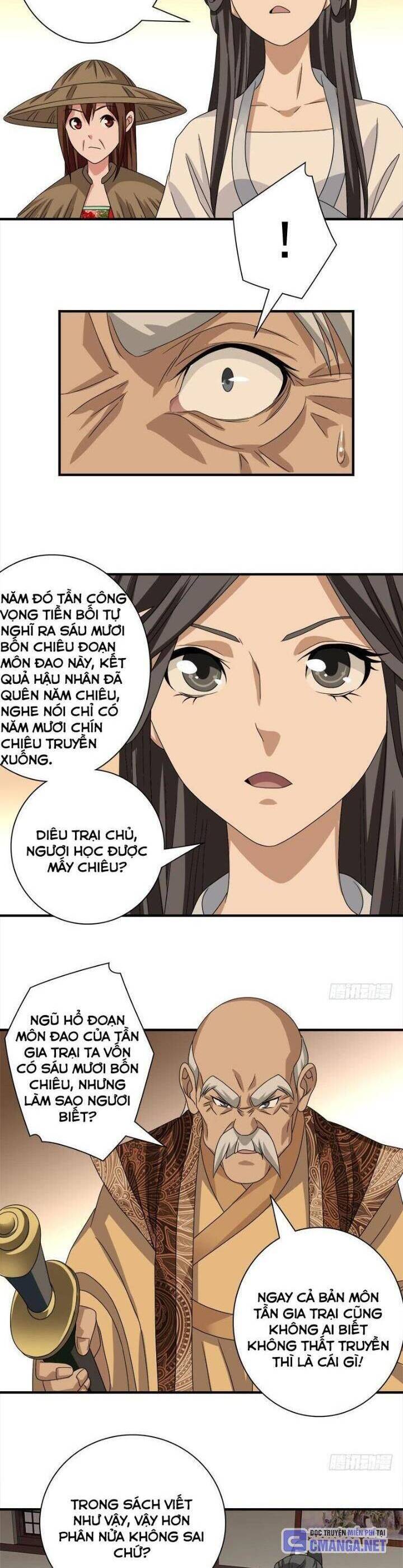 thiên long bát bộ webtoon chapter 74 14