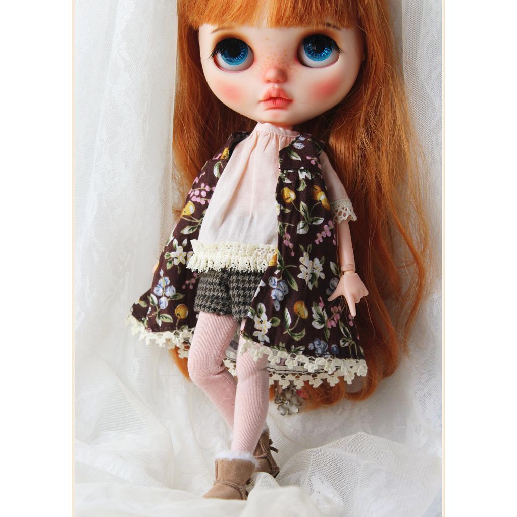 8 Colors Available Winter Leggings Trousers for 1/6 Blythe 12inch DOD LUTS Dress Up Accessories