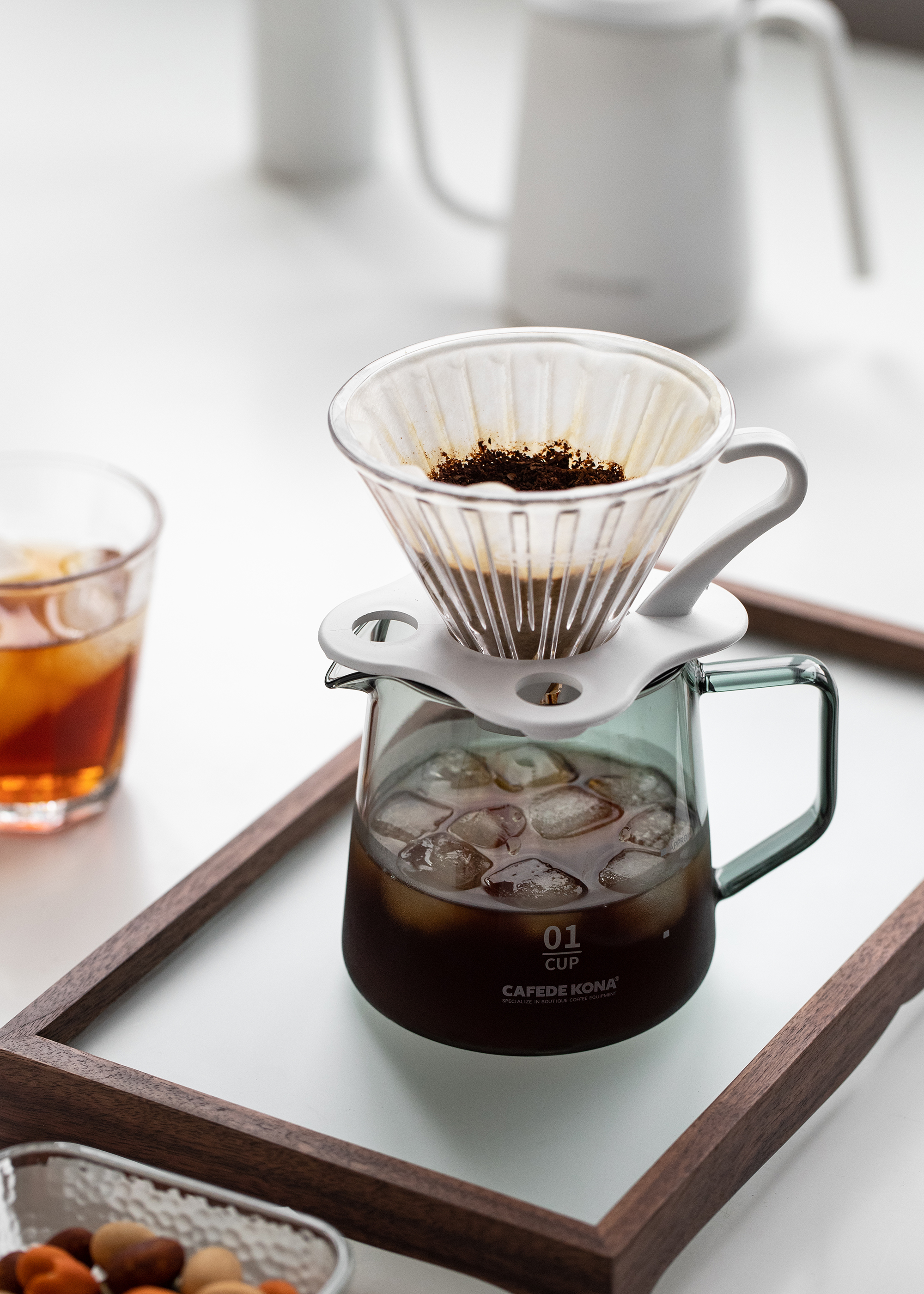 Bình thuỷ tinh phục vụ cà phê CAFE DE KONA