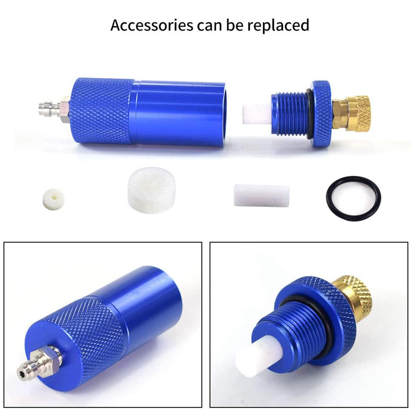 Water-Oil Separator with 8mm & M10 Thread Oil Water Separator for Air Compressor Pump