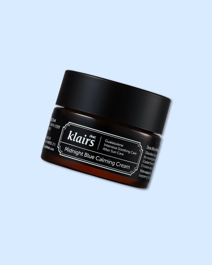 Kem dưỡng ẩm Klairs Midnight Blue Calming Cream làm dịu da ban đêm