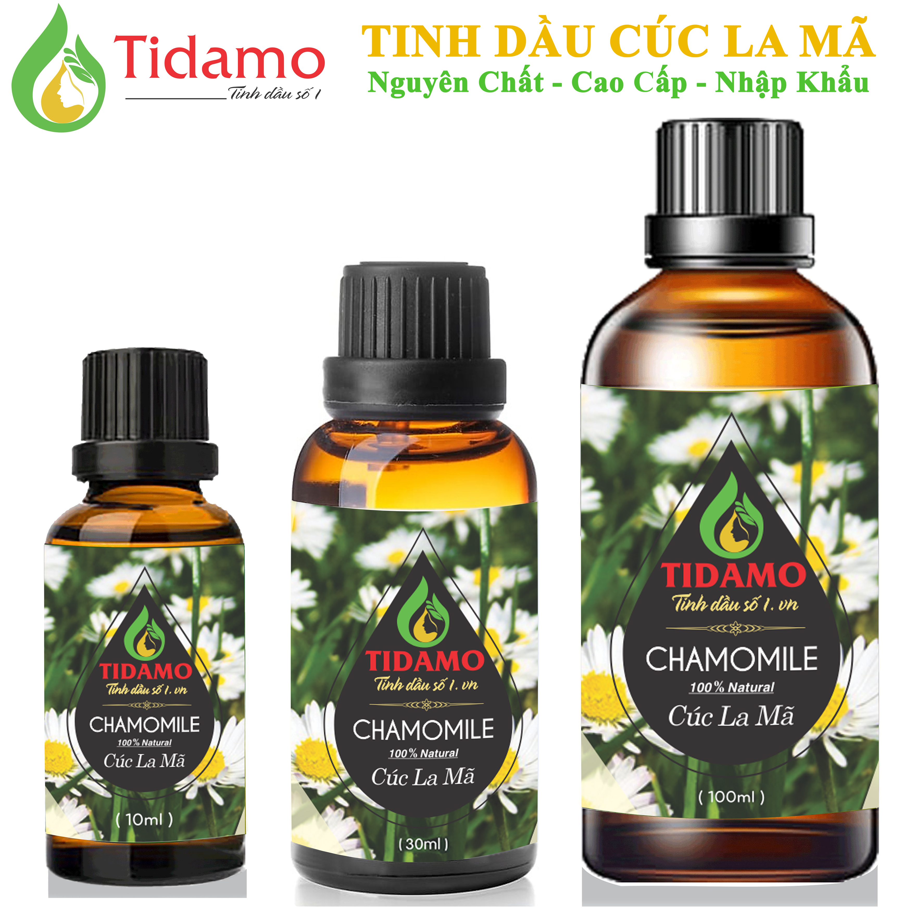 Tinh Dầu Hoa Cúc La Mã Cao Cấp Nhập Khẩu 30ml - Tinh Dầu Xông Phòng Có Kiểm Nghiệm Chất Lượng Giúp Bảo Vệ Sức Khỏe, Làm Đẹp Và Thư Giãn Tinh Thần