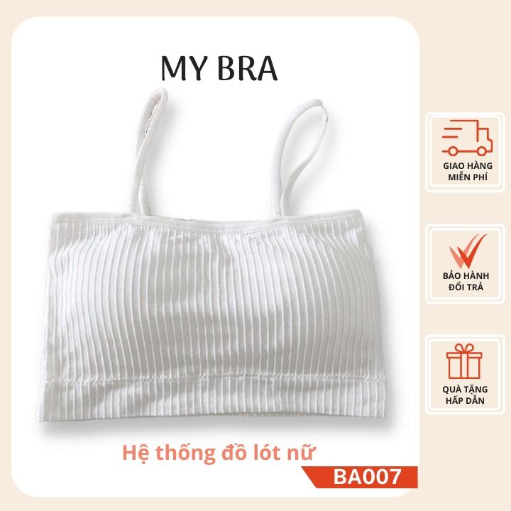 Áo ngực quây My Bra - thun gân, lót trong gân tăm MYBRA BA007