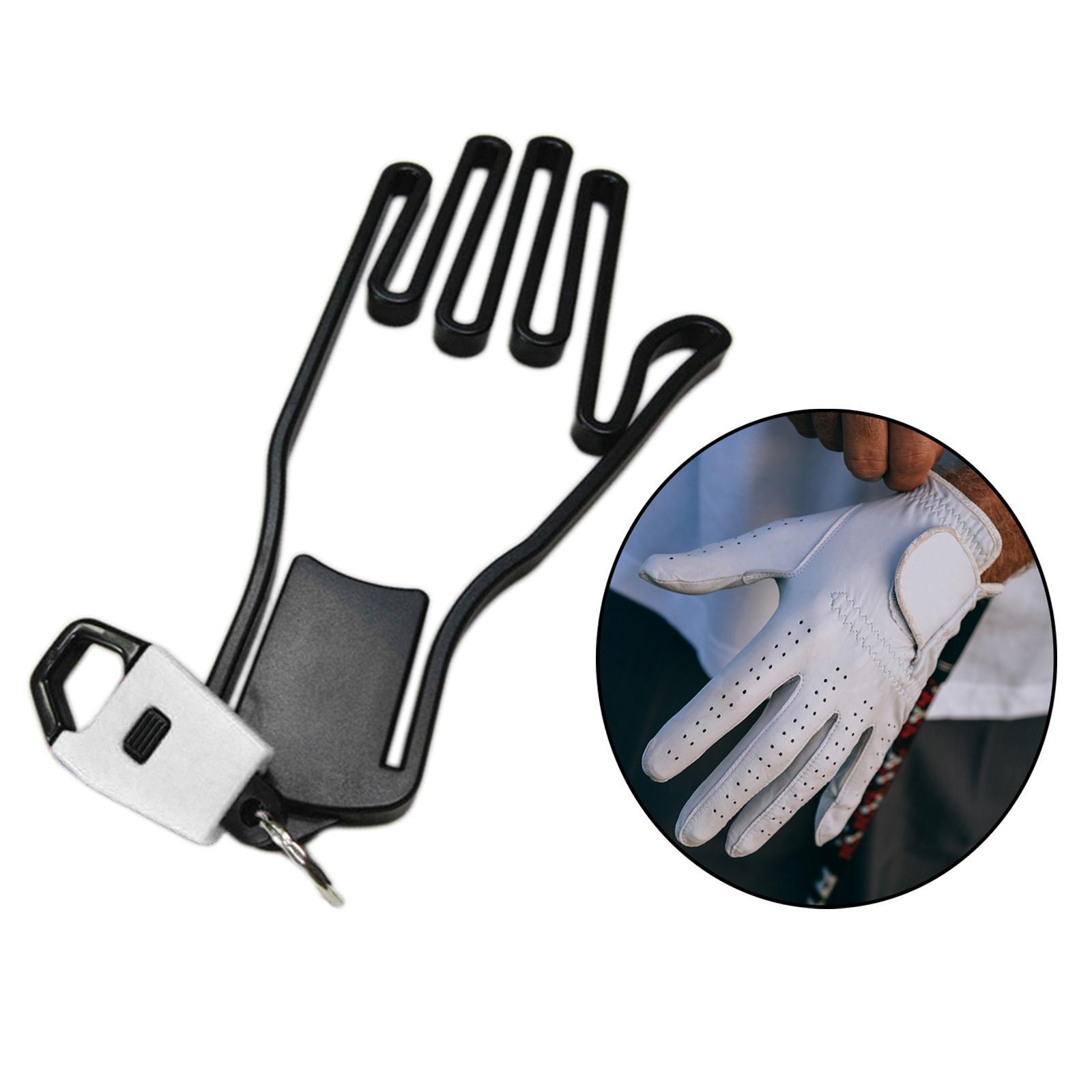 1 Piece Golf Glove Holder Durable Outdoor Sport Golfer Accessory Plastic Hanger Keeper