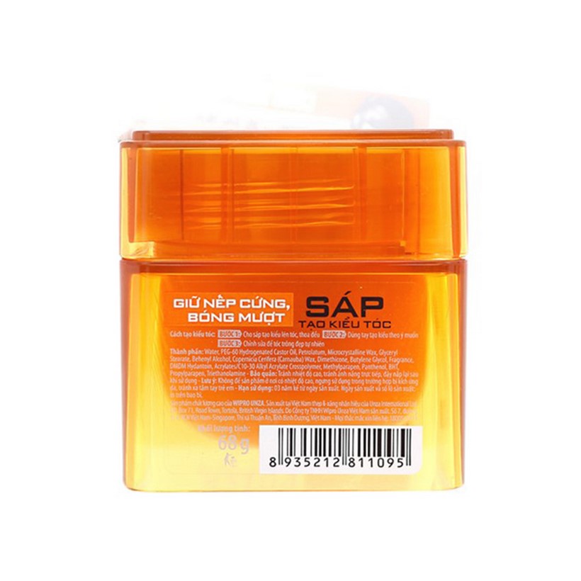 Sáp tạo kiểu tóc cứng bóng mượt Romano Shiny 68g