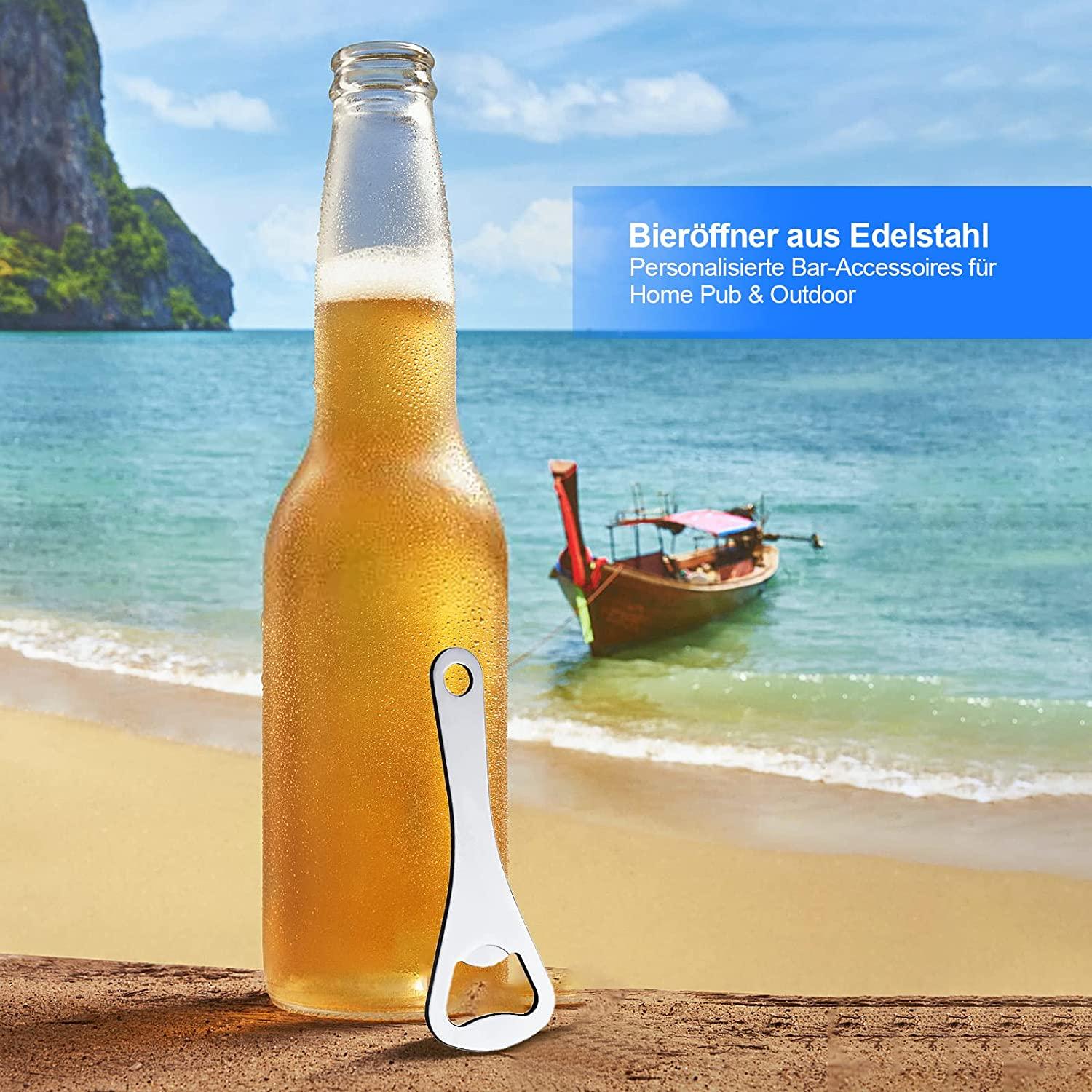 10 miếng mở chai, máy pha chế bia bartender bằng thép không gỉ làm bằng bia bằng thép không gỉ cho quán rượu ngoài trời