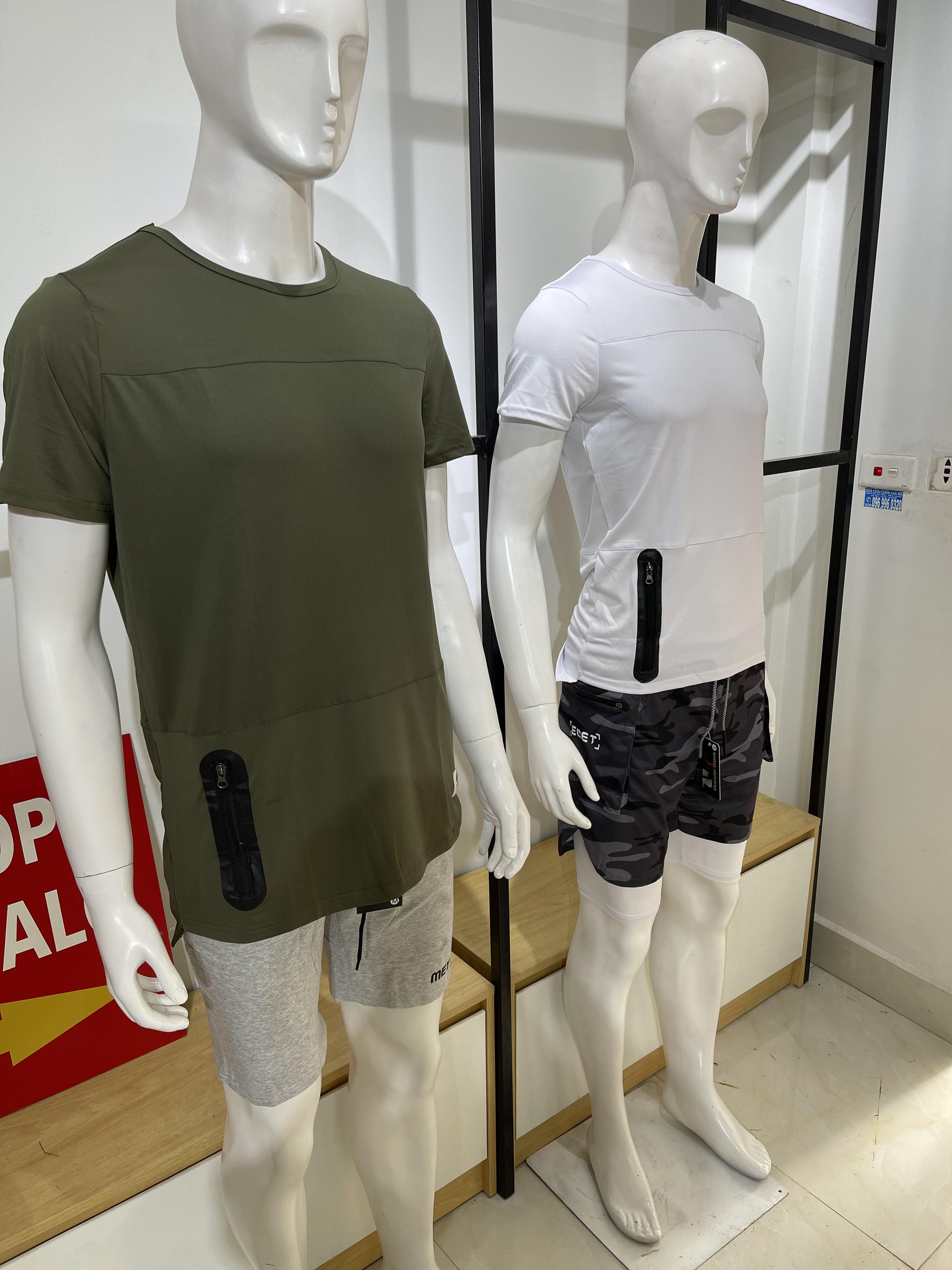 Áo thể thao nam dáng tanktop ASRV khóa sườn