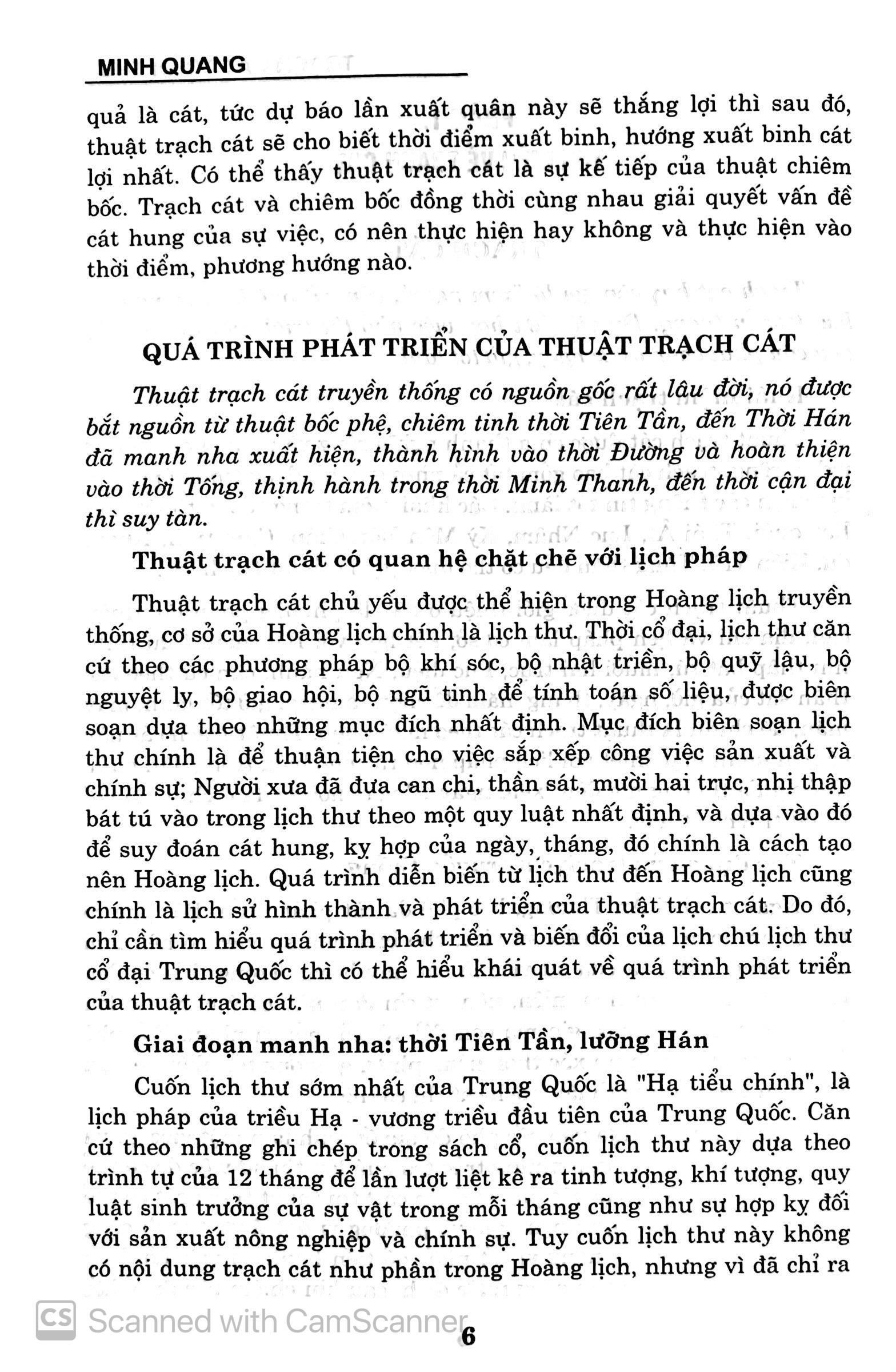 Sách Trạch Cát Toàn Thư