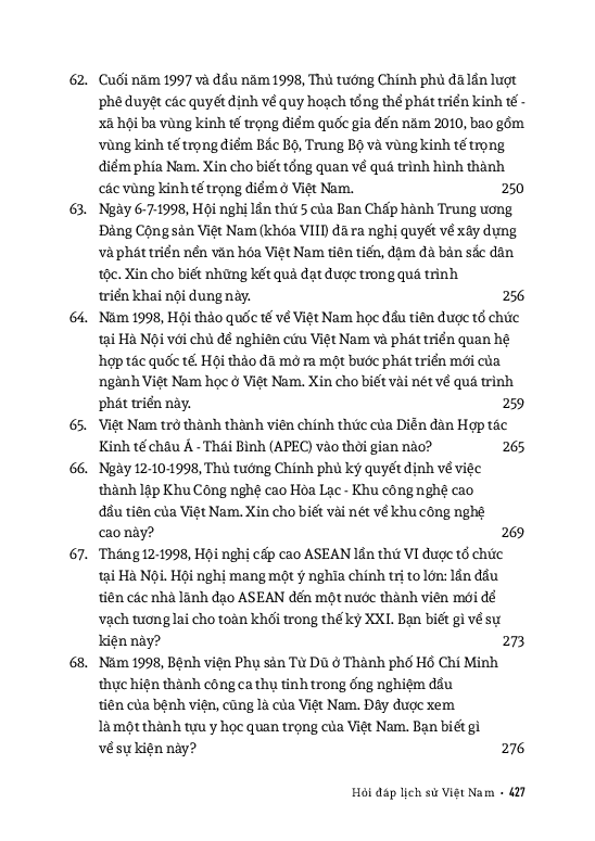 Hỏi Đáp Lịch Sử Việt Nam, Tập 10: Việt Nam - Hành Trình Xây Dựng Và Phát Triển (Từ 1975 Đến Nay)