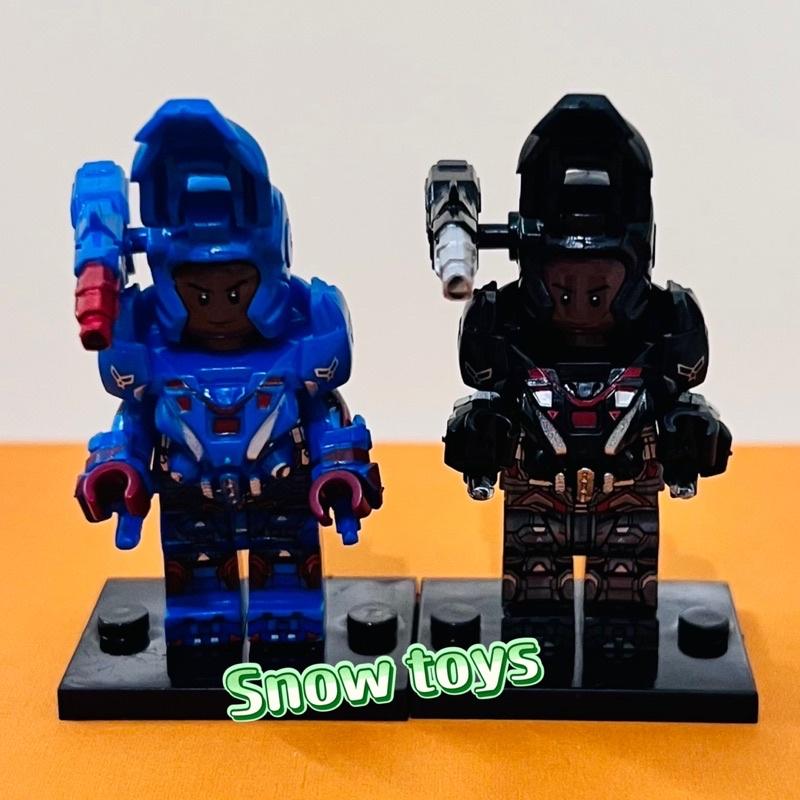 Minifigures Avengers Marvel - Mô hình War Machine Armor Mark - Nhân vật James Rhodes - Cỗ máy chiến tranh Iron man