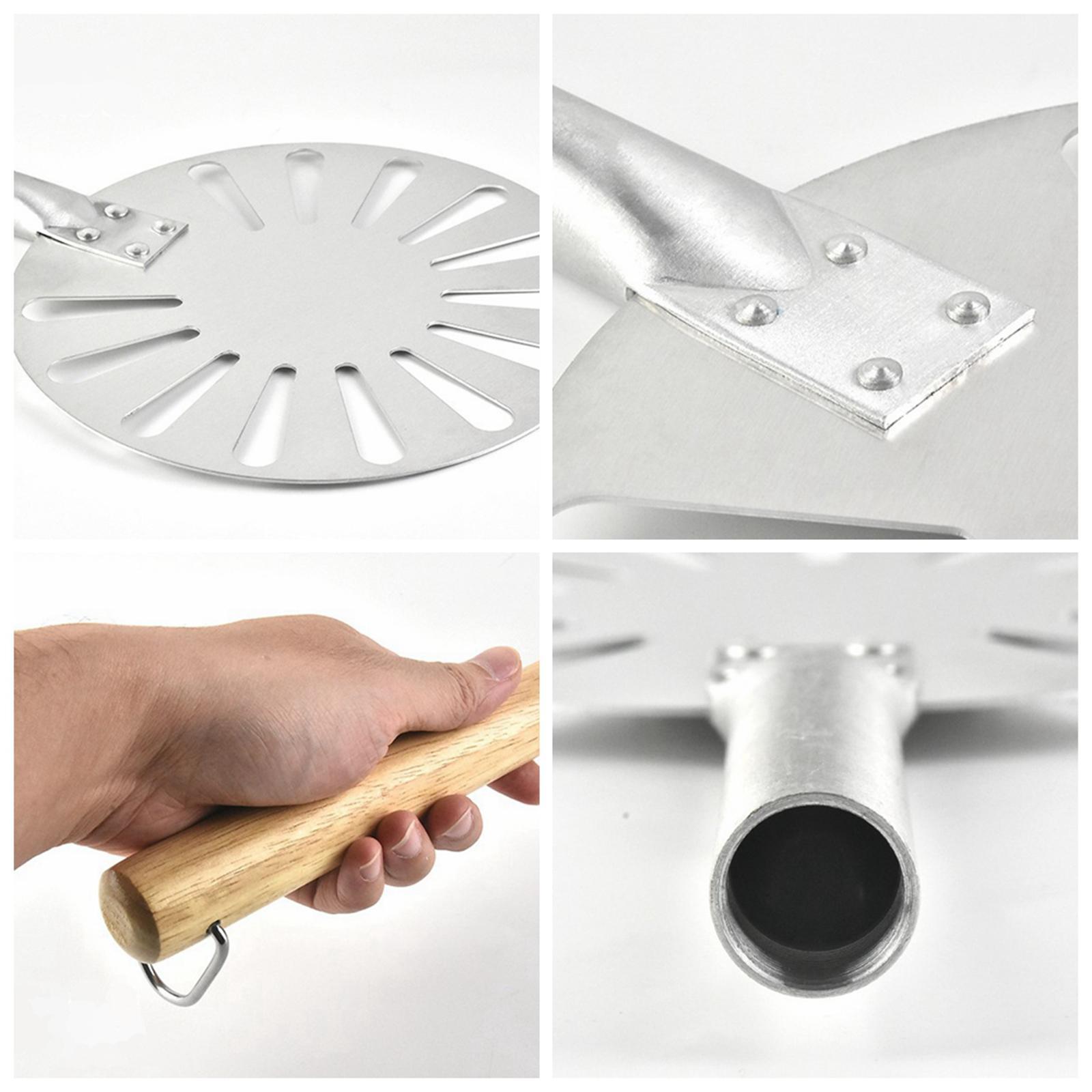 Stainless Steel Pizza Peel with Long Handle for Making Pizza