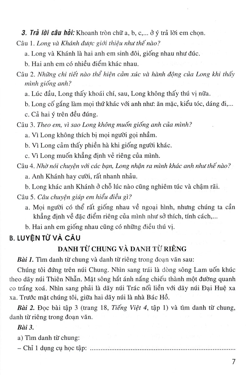 Bồi Dưỡng Tiếng Việt Lớp 4 _HA
