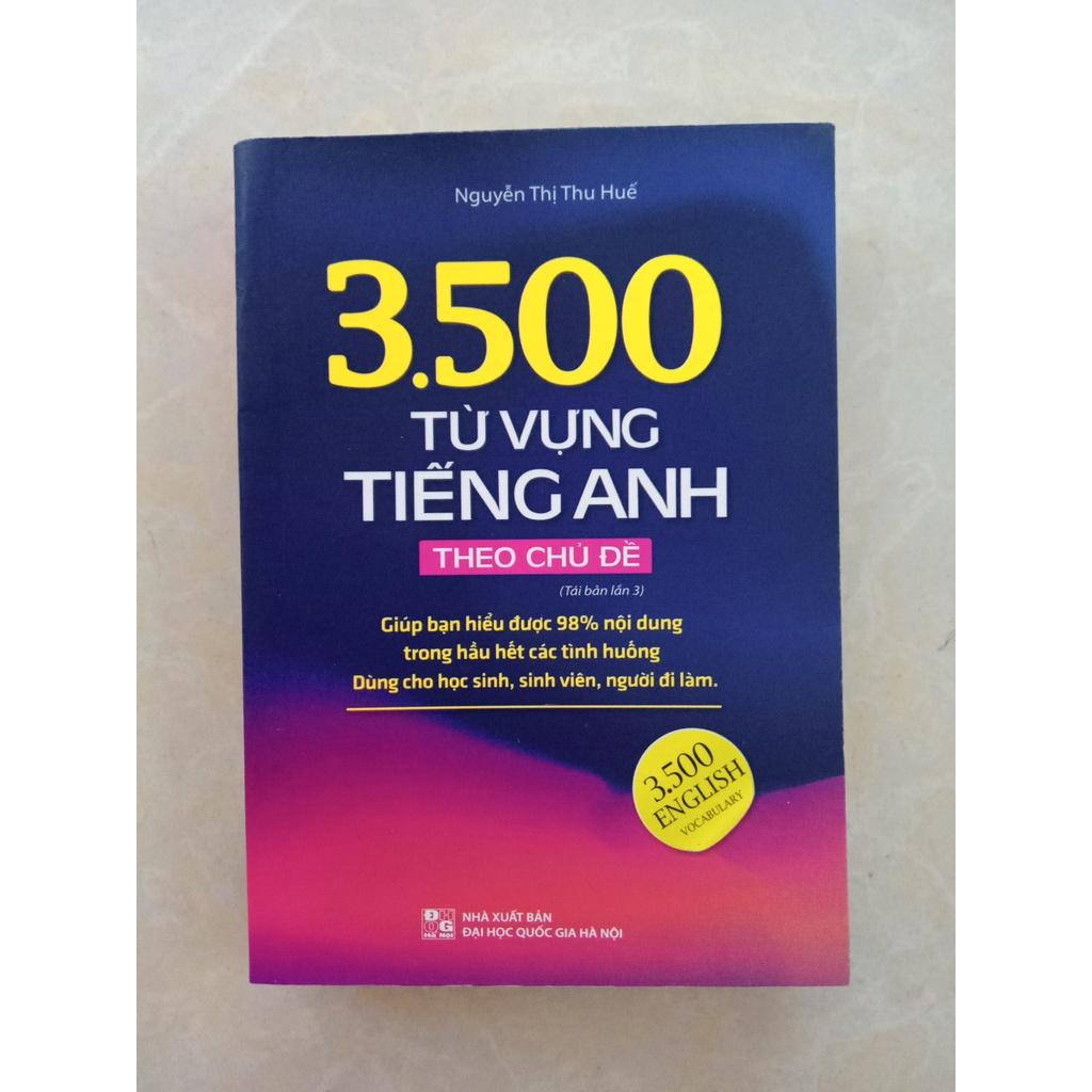 Sách - 3500 từ vựng tiếng Anh theo chủ đề (bản màu)