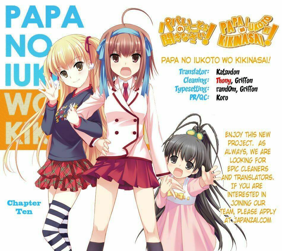 papa no iukoto o kikinasai! chapter 10 1