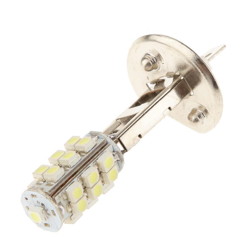 2Pcs High Power  25 SMD Car White LED Fog  Lamp Bulb 6000K