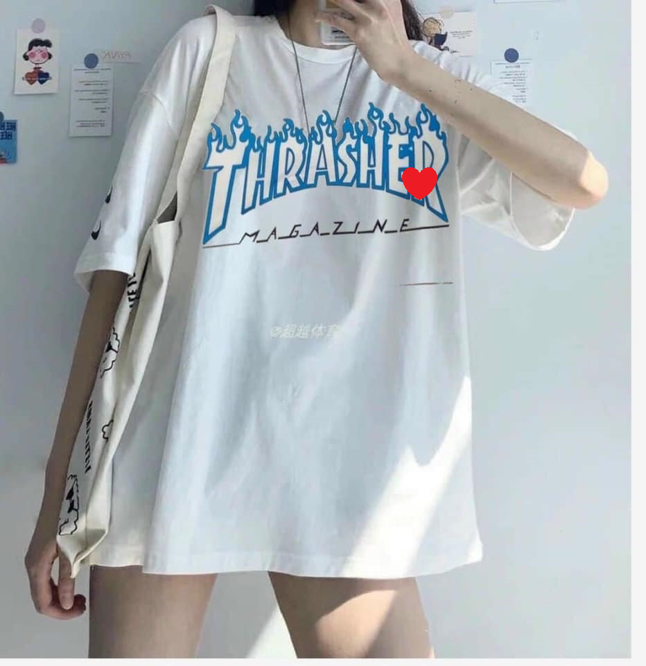 Áo thun tay lỡ Unisex from rộng năng động cá tính mặc áo đôi hoặc áo nhóm đều đẹp