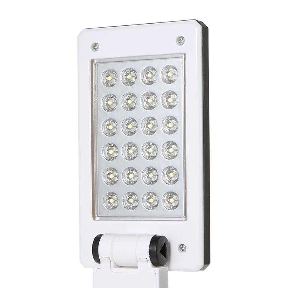 Portable Folding 24 LED Table Lamp Desk Light Sensitive Touch Control 3 Levels Adjustable Brightness Dimmable USB
