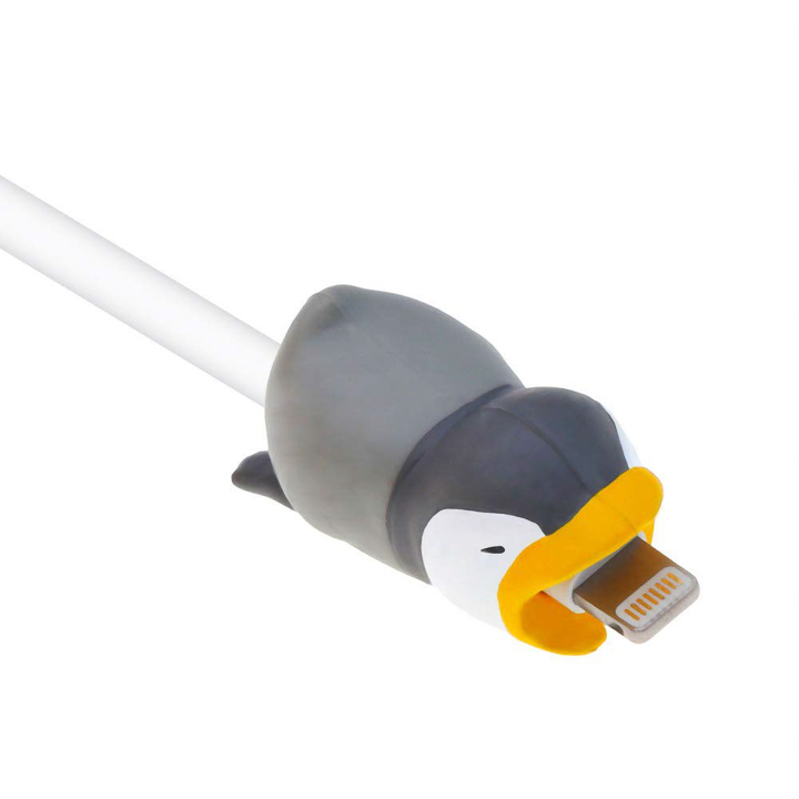 Nút gắn bảo vệ dây cáp sạc thú căn cáp cable bite nút gắn bảo vệ dây cáp sạc hình động vật hoạt hình mới