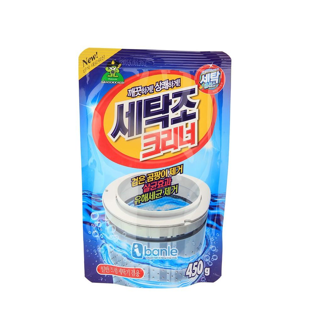 Combo 2 Gói Bột Tẩy Vệ Sinh Lồng Máy Giặt Hàn Quốc,Bột Tẩy Lồng Máy Giặt - Hàng Chất Lượng