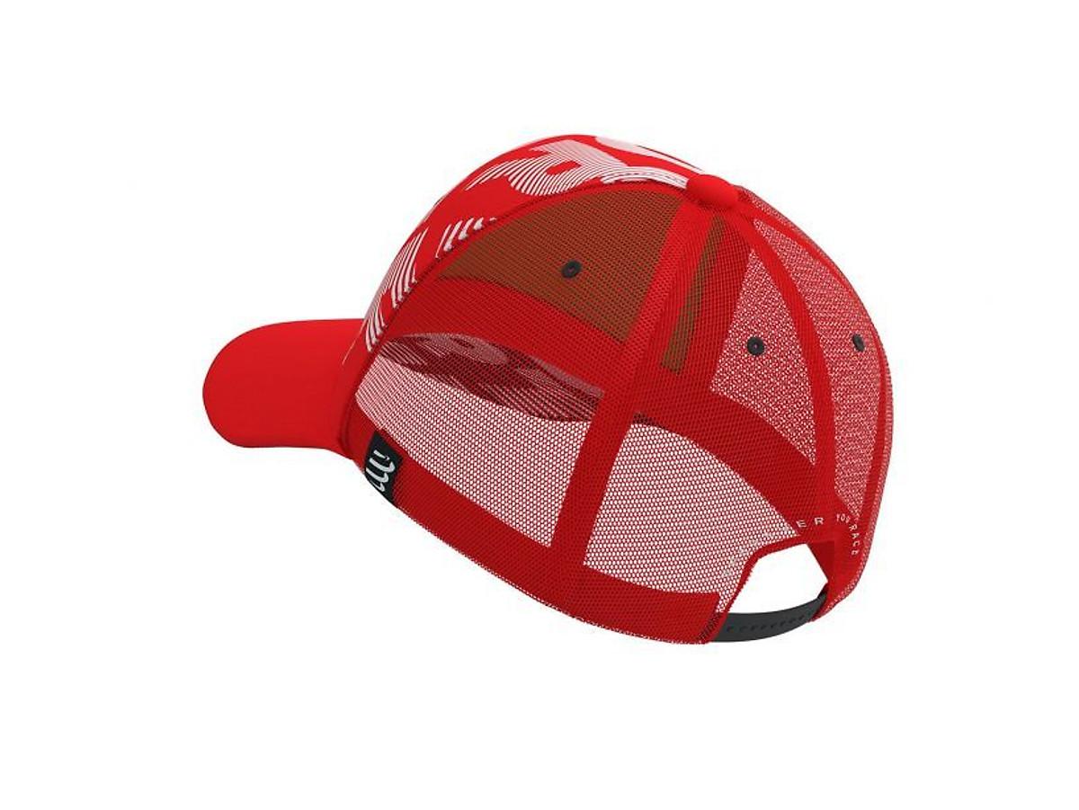 Mũ Chạy Bộ Com Trucker Cap - Red/White