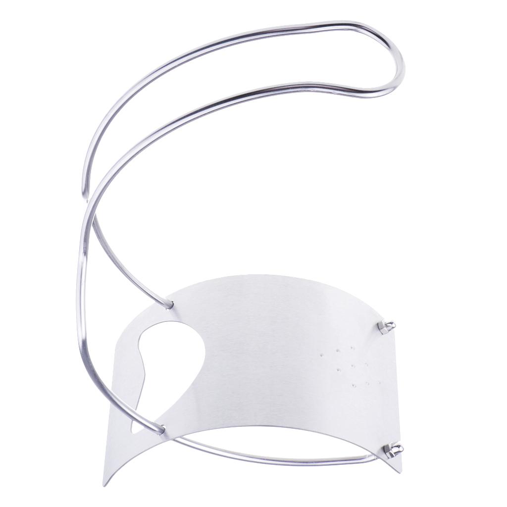 Stainless Steel Single Bottle Wine Rack Serving Wine Bottle Rack Display Stand for Home Decoration